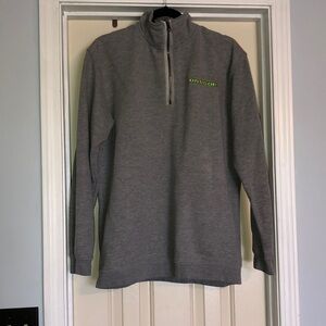 Mens University of Oregon half zip pullover